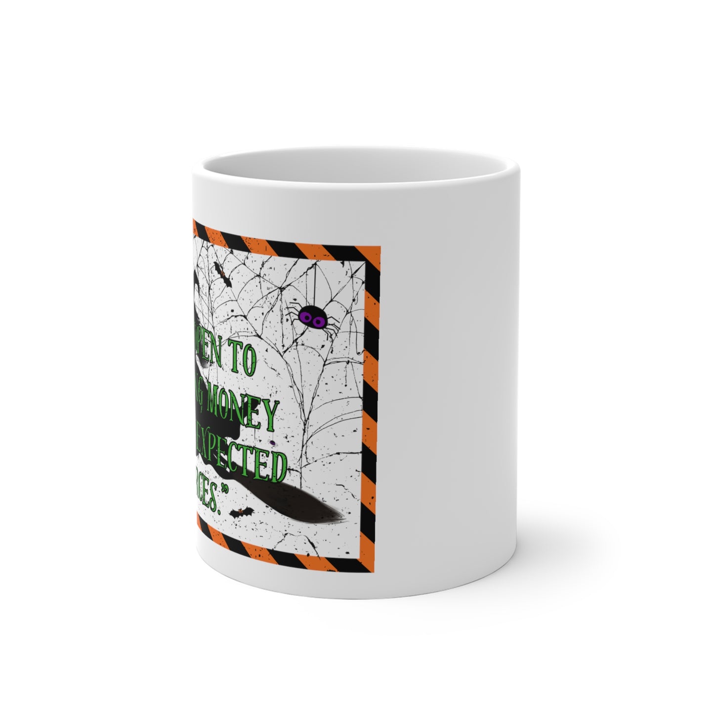 Color Changing Halloween money Mug