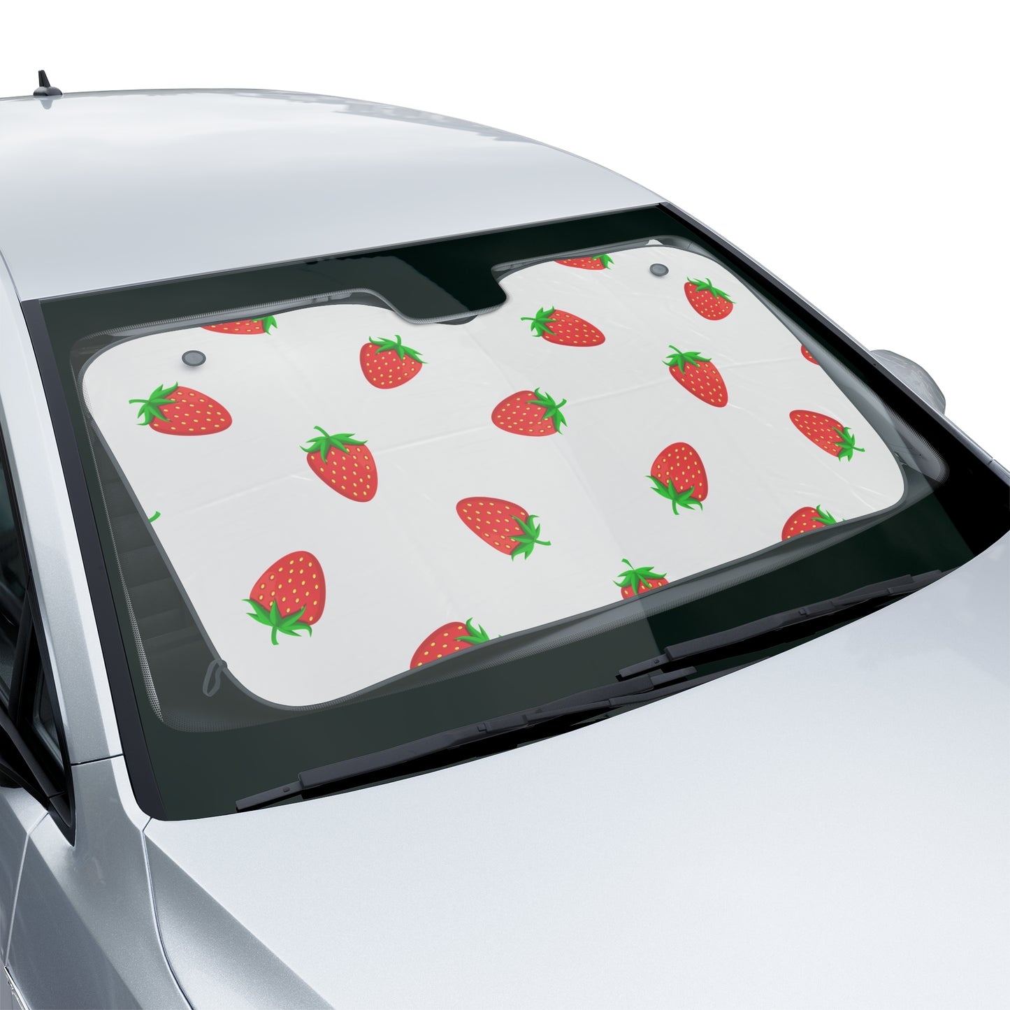 Strawberry Car Sun Shades