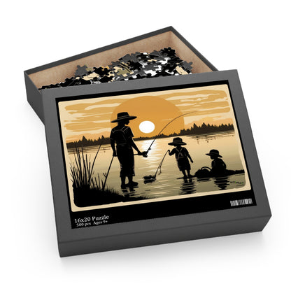 Fishing Puzzle (120, 252, 500-Piece)