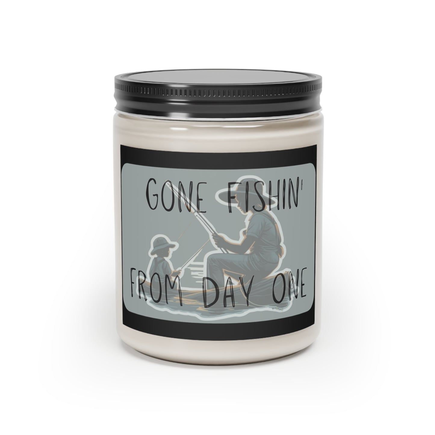 Gone Fishing Scented Candle, 9oz