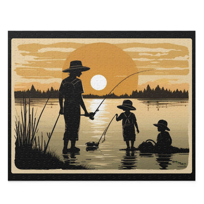 Fishing Puzzle (120, 252, 500-Piece)