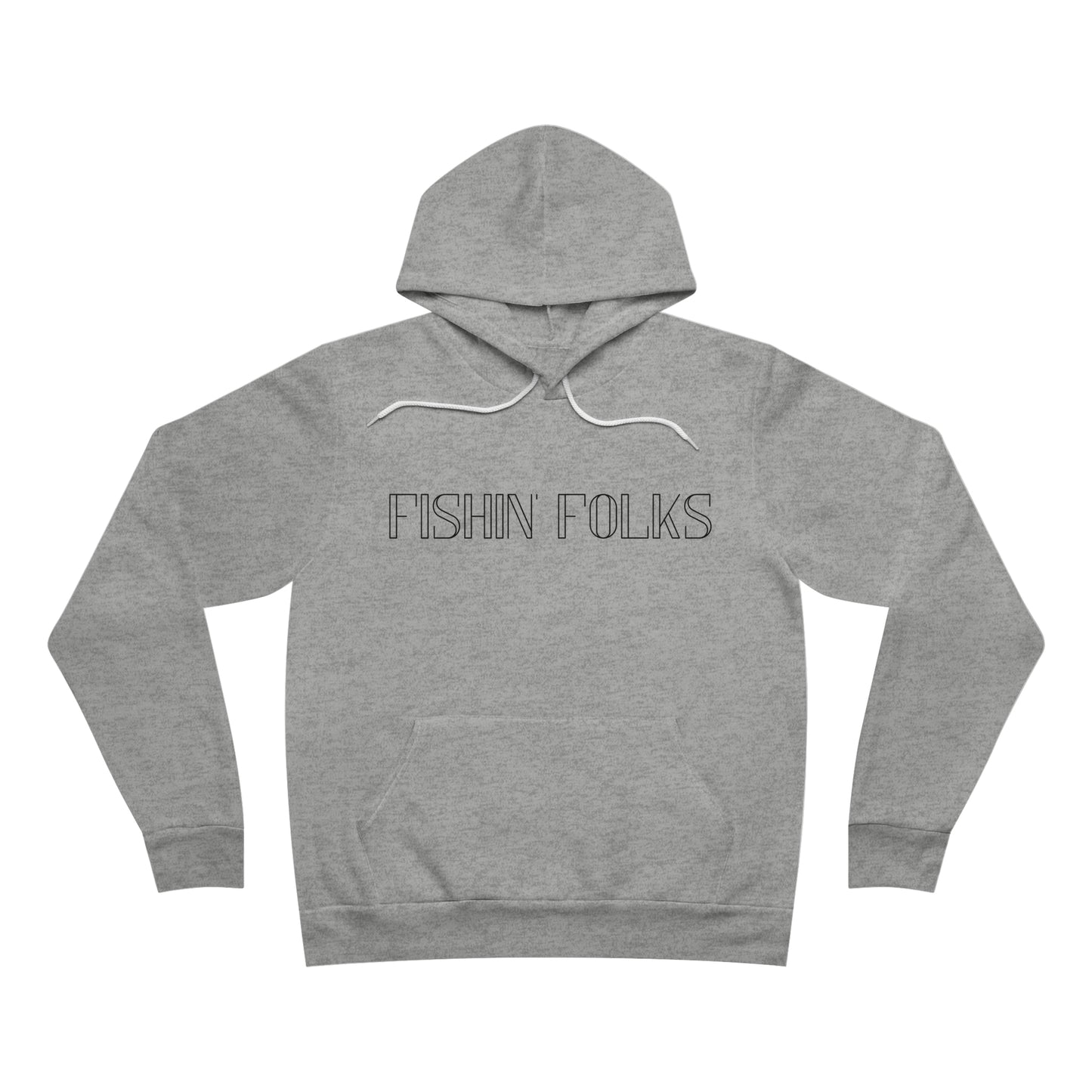 Fishing Folks Unisex Sponge Fleece Pullover Hoodie