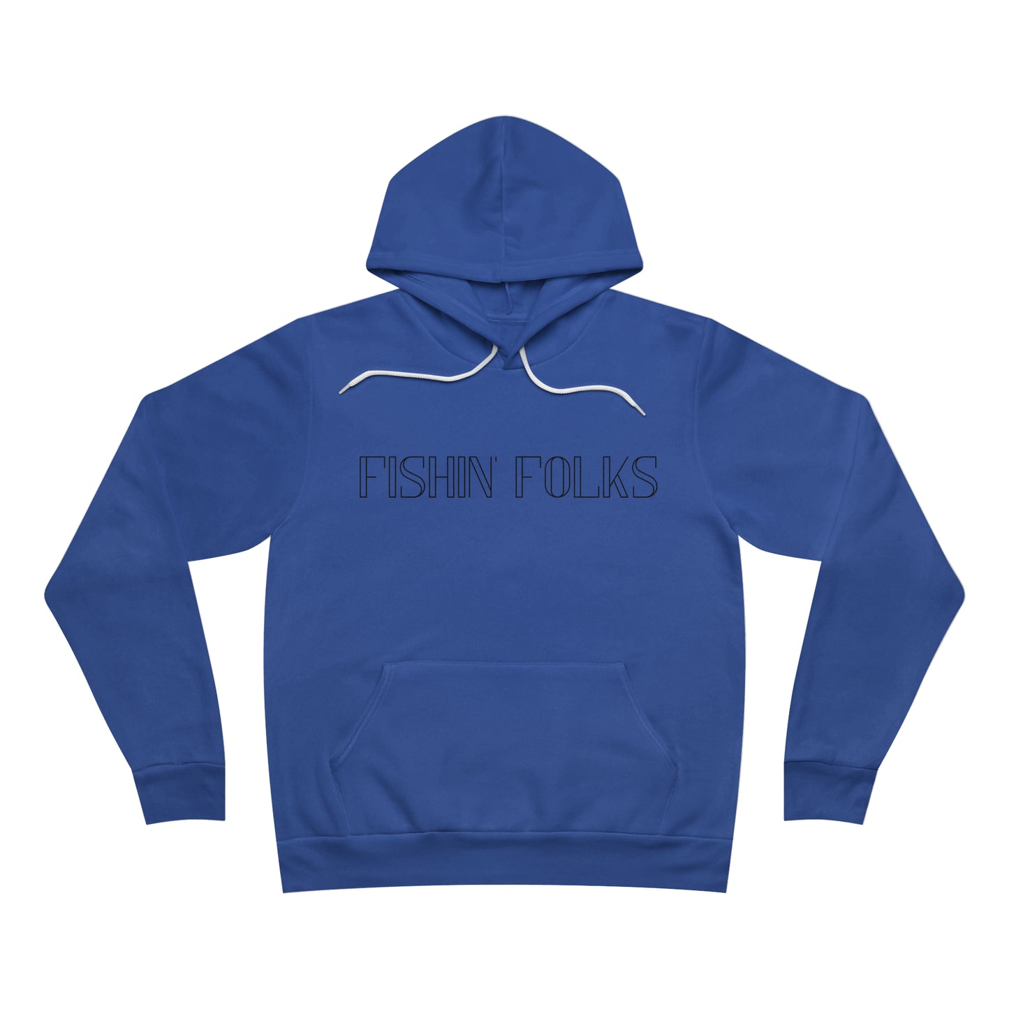 Fishing Folks Unisex Sponge Fleece Pullover Hoodie