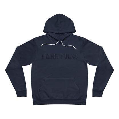 Fishing Folks Unisex Sponge Fleece Pullover Hoodie