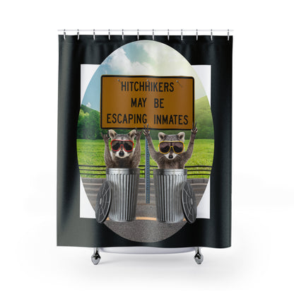 Racoon Shower Curtain