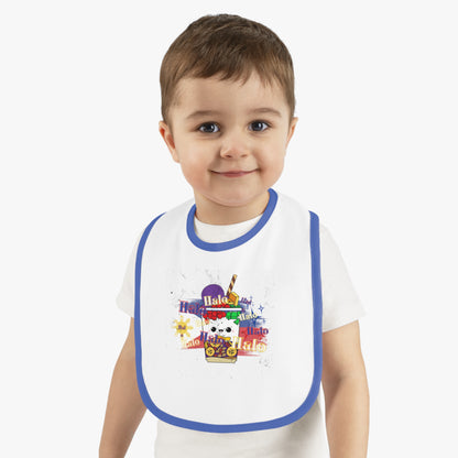 Halo halo baby bib