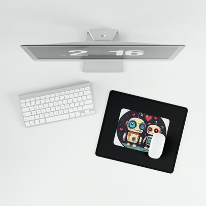 Love Robots Desk Mat