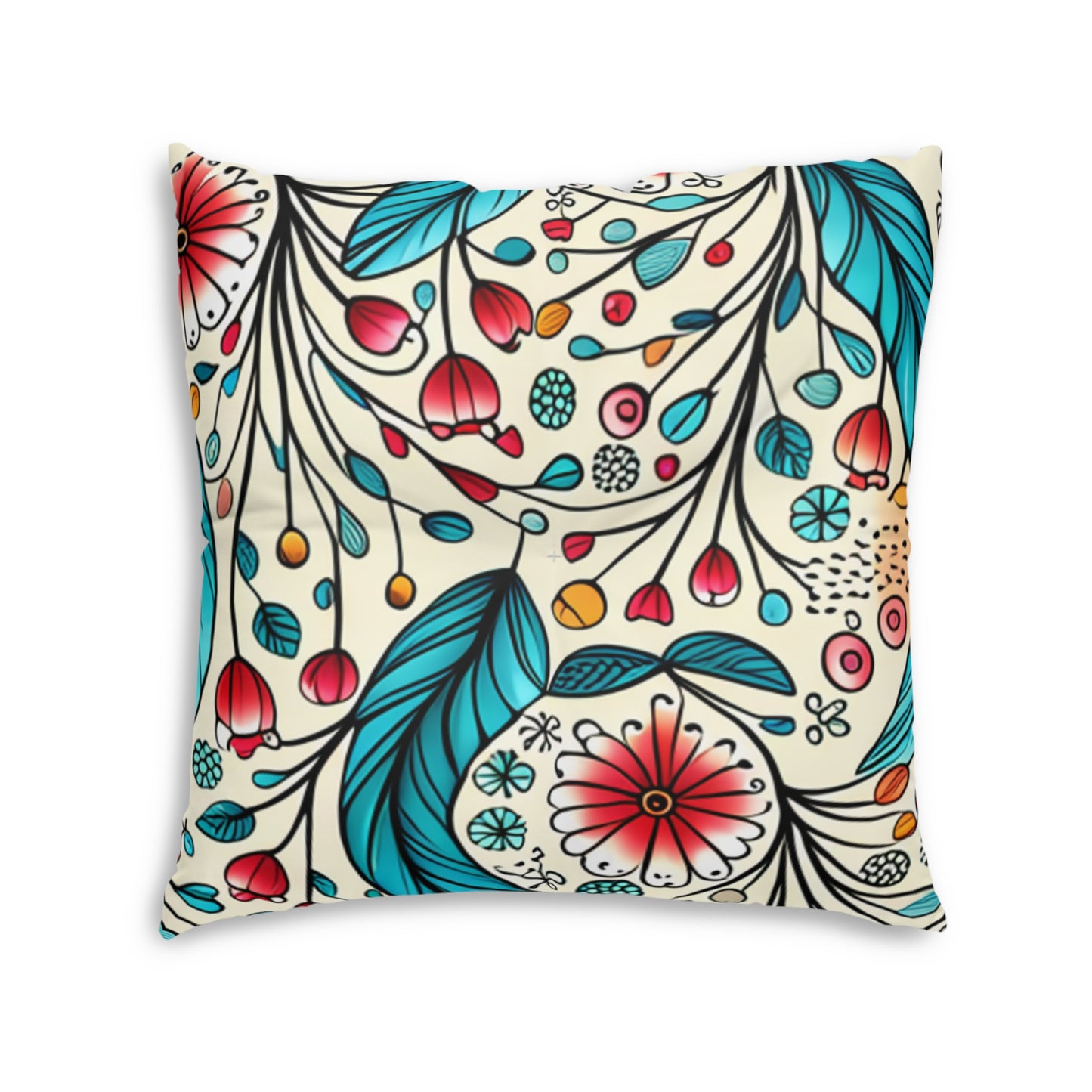 Tufted Floor Pillow, Square