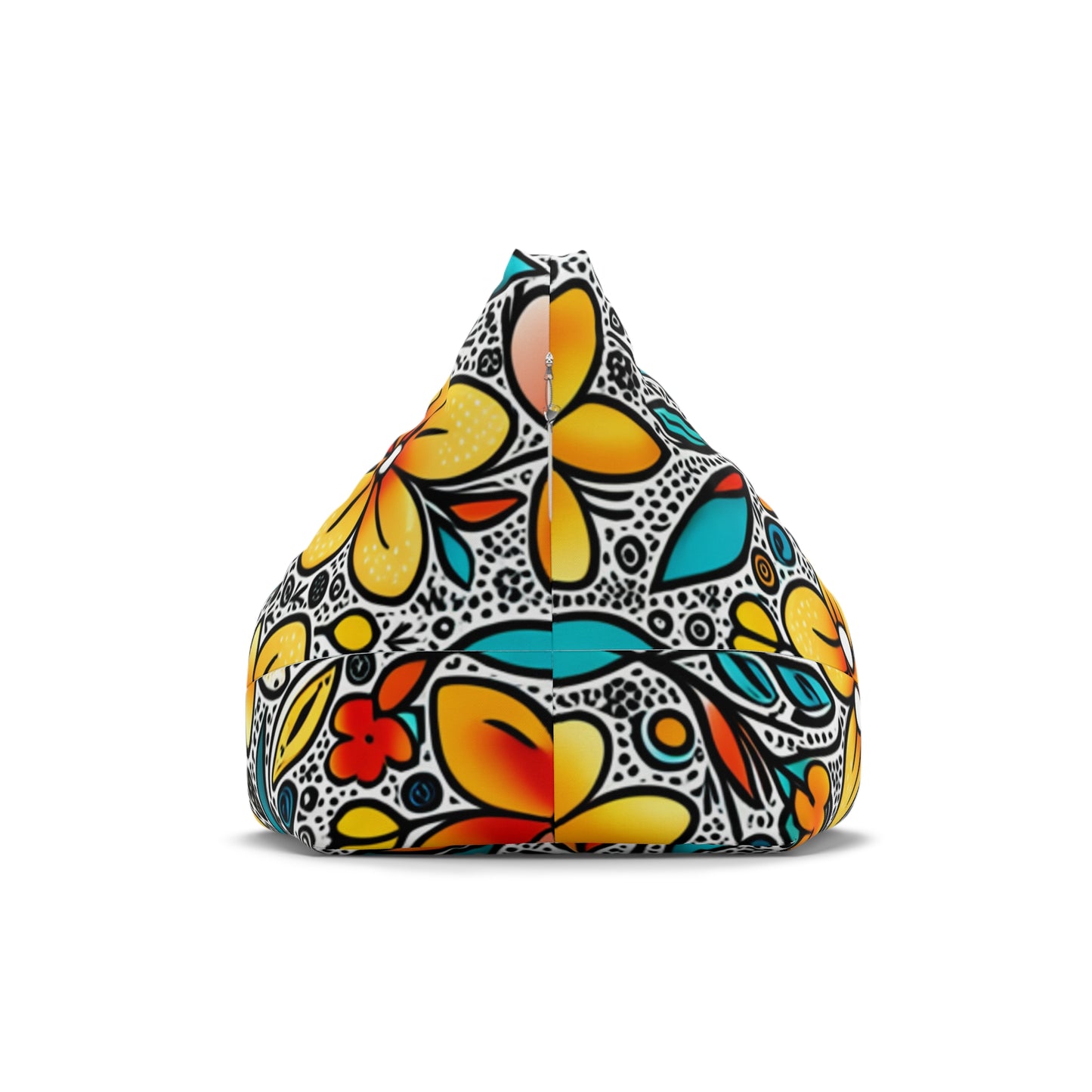 Funky Flowers Bean Bag Chair Cover