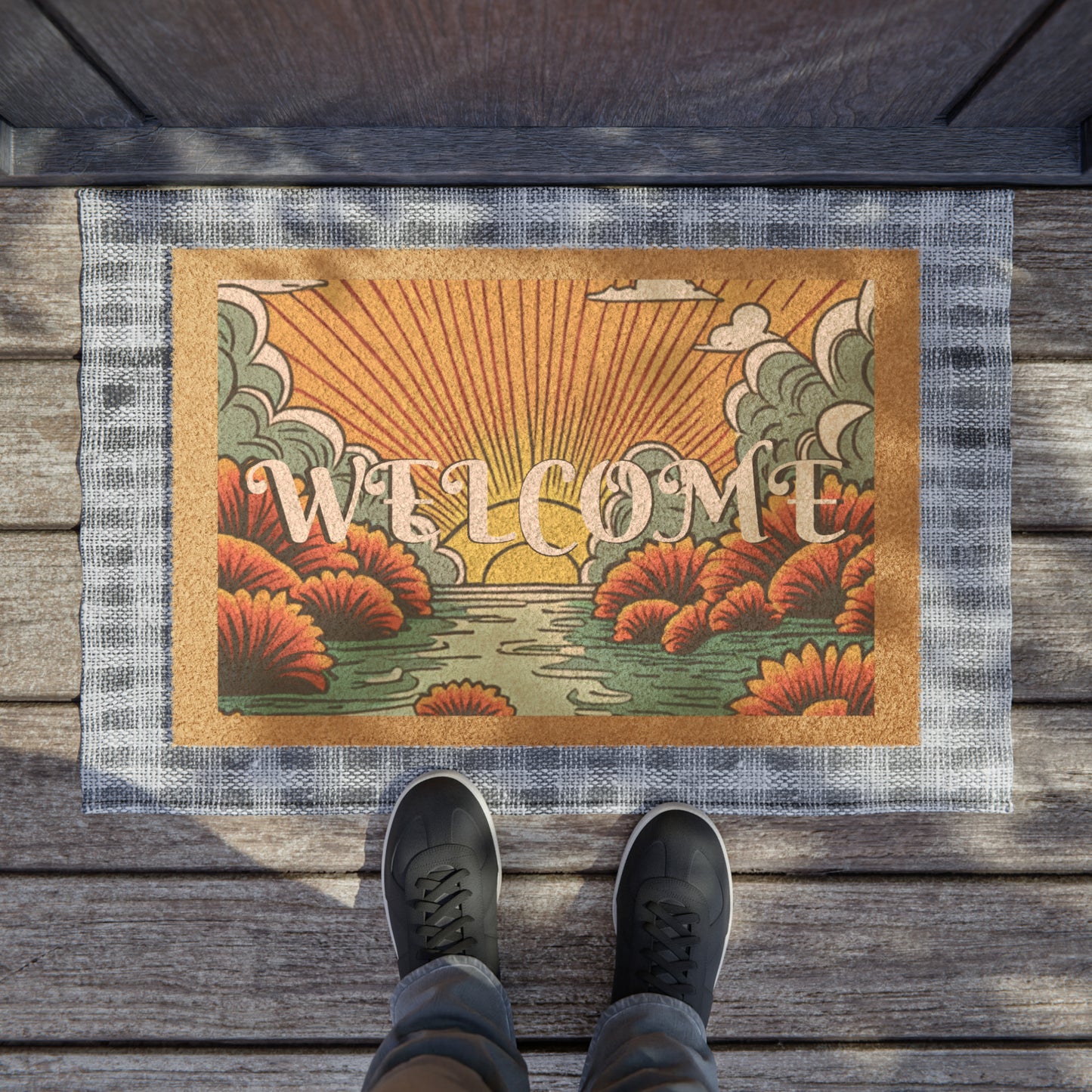 Retro Doormat