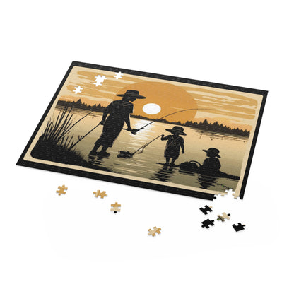 Fishing Puzzle (120, 252, 500-Piece)