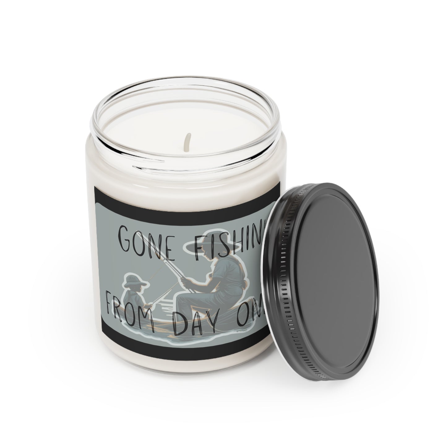 Gone Fishing Scented Candle, 9oz