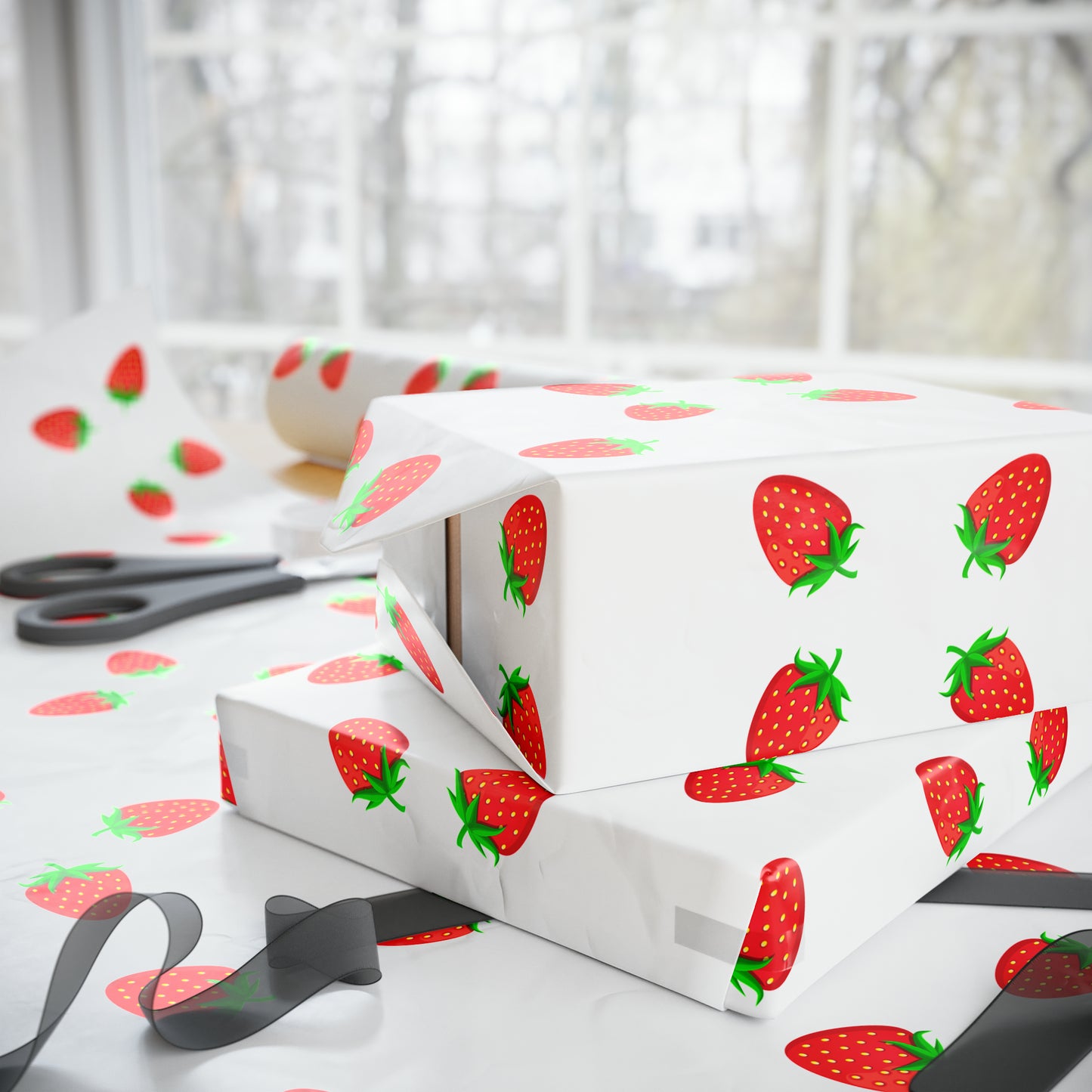 Strawberry Wrapping Paper