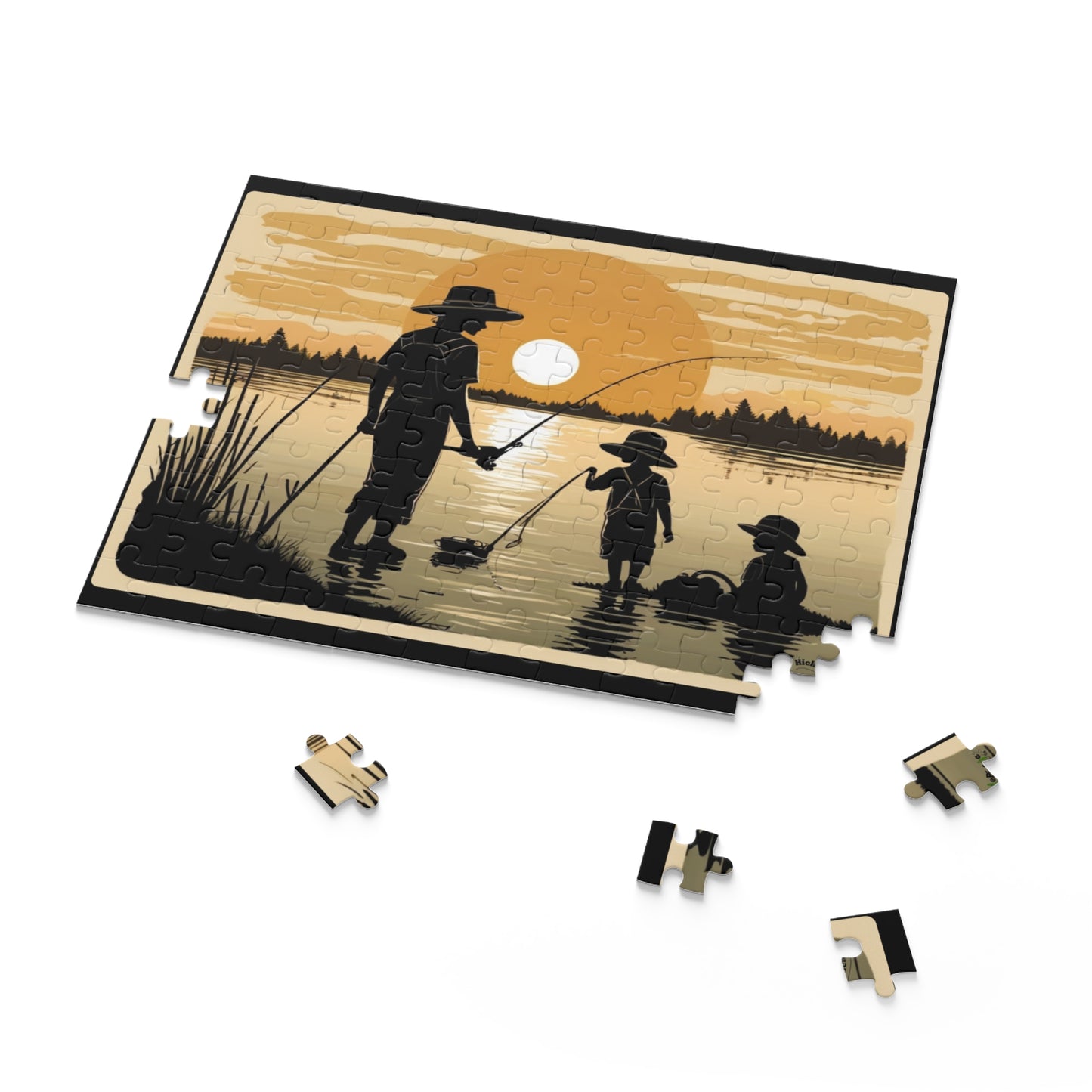 Fishing Puzzle (120, 252, 500-Piece)