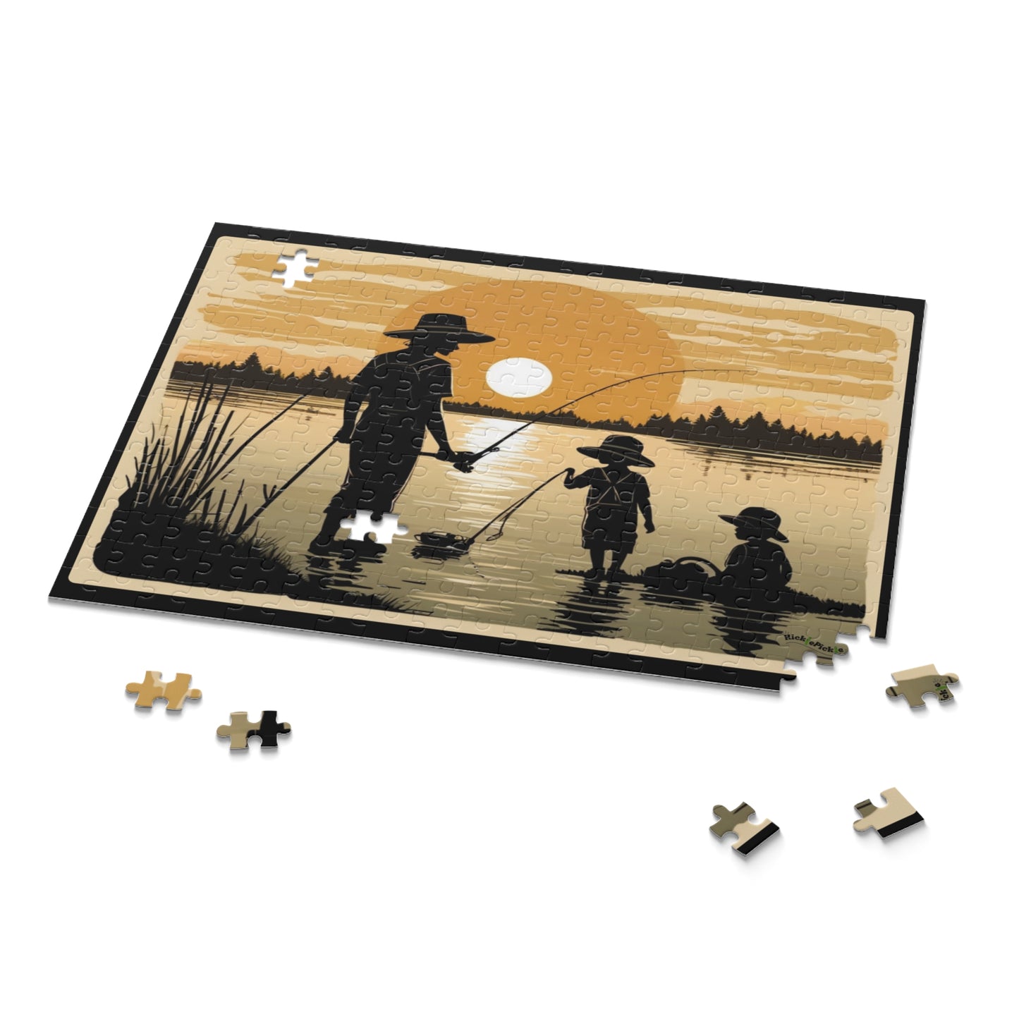 Fishing Puzzle (120, 252, 500-Piece)