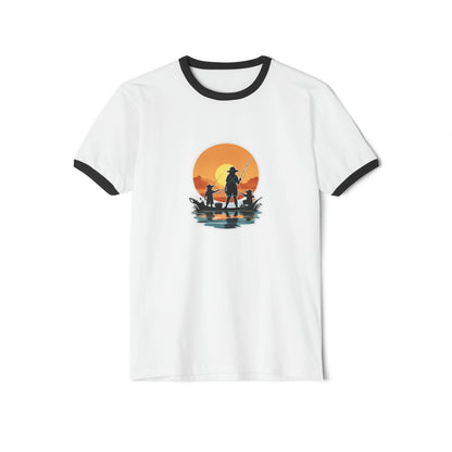 Fishing Kids Cotton Ringer T-Shirt