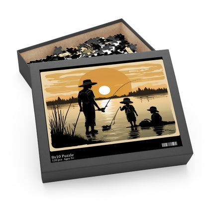 Fishing Puzzle (120, 252, 500-Piece)