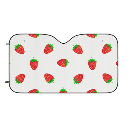 Strawberry Car Sun Shades