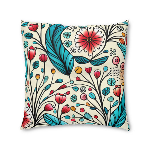 Tufted Floor Pillow, Square